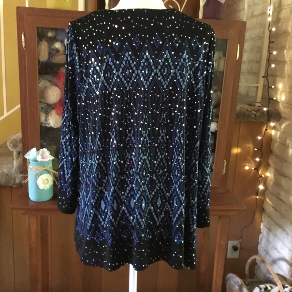 Bob Mackie Wearable Art Tunic - image 3